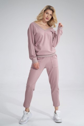Bluza Damska Model M799 Dark Pink - Figl Hurtownia odzieży on-line, moda damska, bielizna i obuwie dla kobiet - Matterhorn.pl Figl