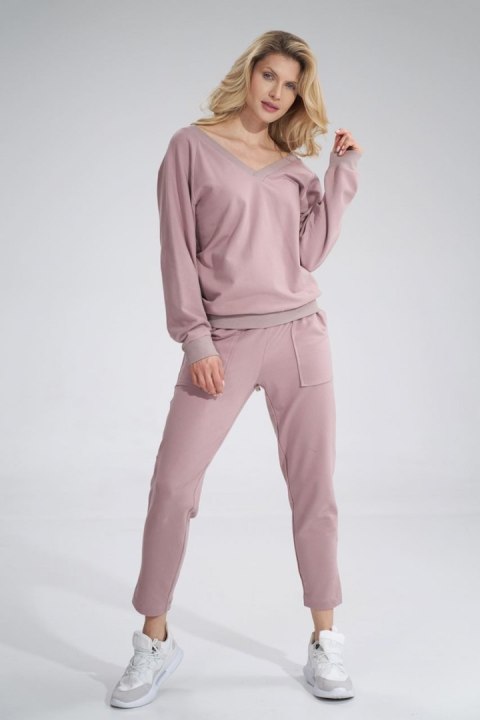 Bluza Damska Model M799 Dark Pink - Figl Hurtownia odzieży on-line, moda damska, bielizna i obuwie dla kobiet - Matterhorn.pl Figl