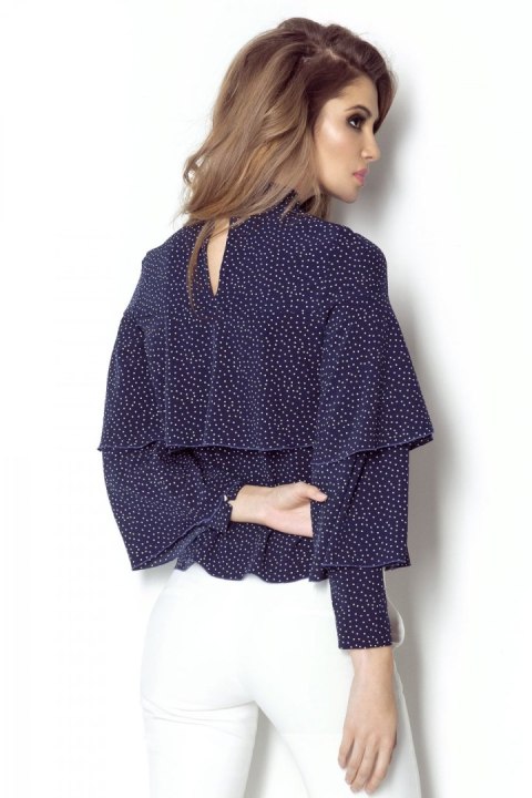 Bluzka Model Nelly Kropki - IVON Hurtownia odzieży on-line, moda damska, bielizna i obuwie dla kobiet - Matterhorn.pl IVON