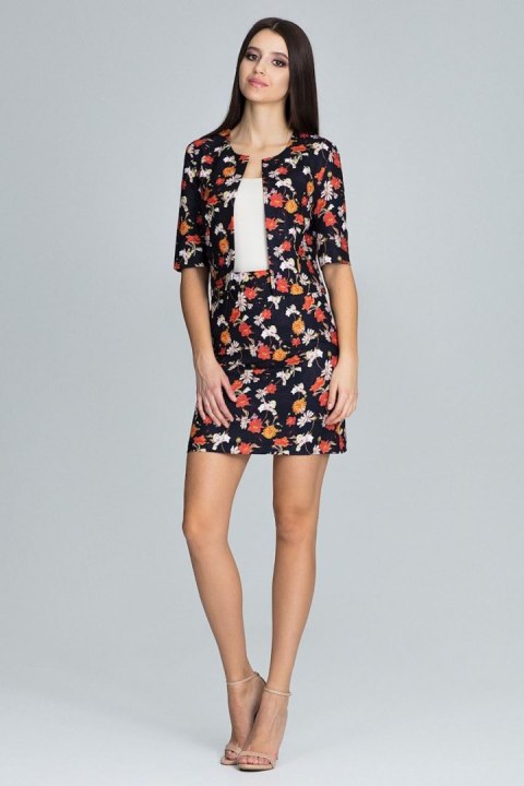 Spódnica Komplet Model M591 Wzór 82 - Figl Hurtownia odzieży on-line, moda damska, bielizna i obuwie dla kobiet - Matterhorn.pl Figl