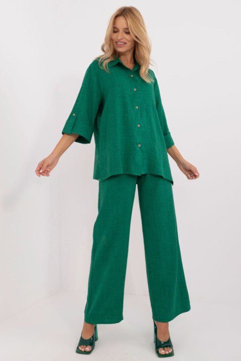 Spodnie Komplet Model LK-KMPL-509705.92 Green - Lakerta Hurtownia odzieży on-line, moda damska, bielizna i obuwie dla kobiet - M Lakerta