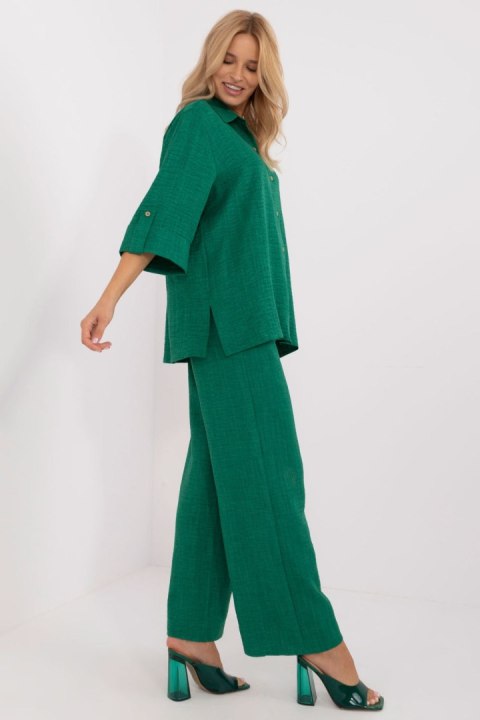 Spodnie Komplet Model LK-KMPL-509705.92 Green - Lakerta Hurtownia odzieży on-line, moda damska, bielizna i obuwie dla kobiet - M Lakerta