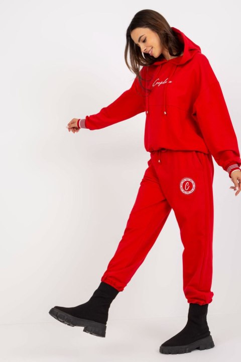 Spodnie Komplet Model RV-KMPL-8284.37P Red - Relevance Hurtownia odzieży on-line, moda damska, bielizna i obuwie dla kobiet - Ma Relevance